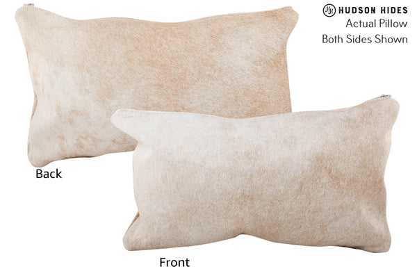 Beige Cowhide Pillow #72565