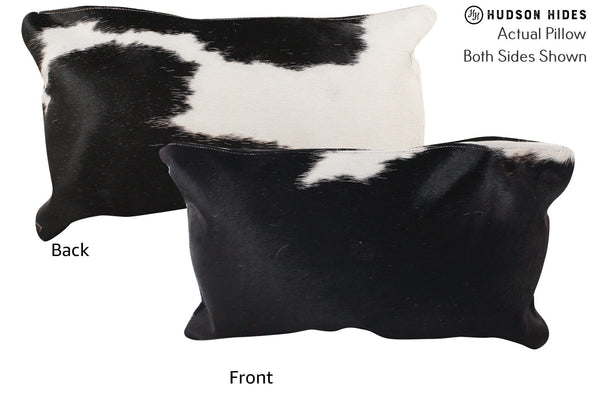 Black and White Cowhide Pillow #72673