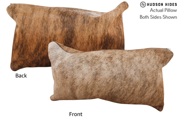Medium Brindle Cowhide Pillow #72716