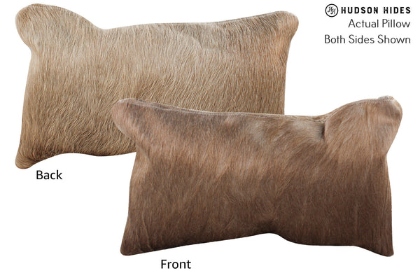 Taupe Cowhide Pillow #72727