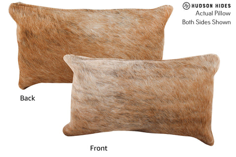 Medium Brindle Cowhide Pillow #72852