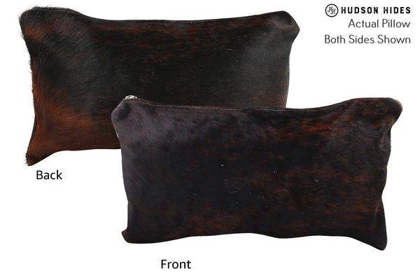 Dark Brindle Cowhide Pillow #72929