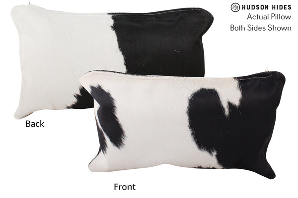 Black and White Cowhide Pillow #73018