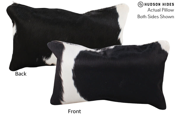 Black and White Cowhide Pillow #73024