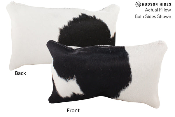 Black and White Cowhide Pillow #73025