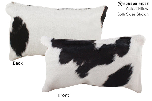 Black and White Cowhide Pillow #73027