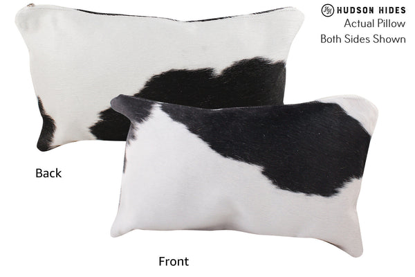 Black and White Cowhide Pillow #73084
