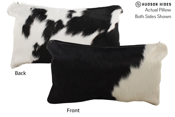 Black and White Cowhide Pillow #73152
