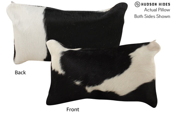 Black and White Cowhide Pillow #73163