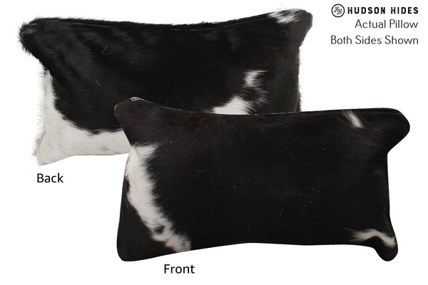 Black and White Cowhide Pillow #73183