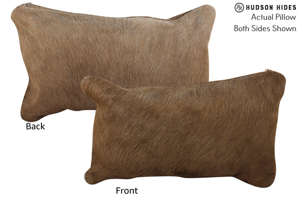 Taupe Cowhide Pillow #73278