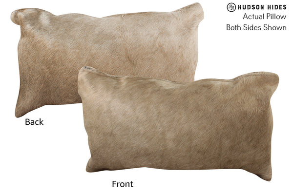 Champagne Cowhide Pillow #73379