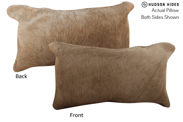Taupe Cowhide Pillow #73389