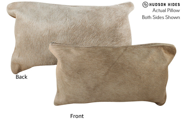 Taupe Cowhide Pillow #73401