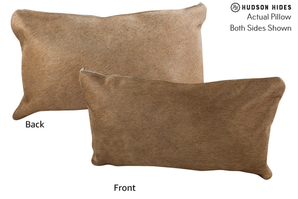 Taupe Cowhide Pillow #73412