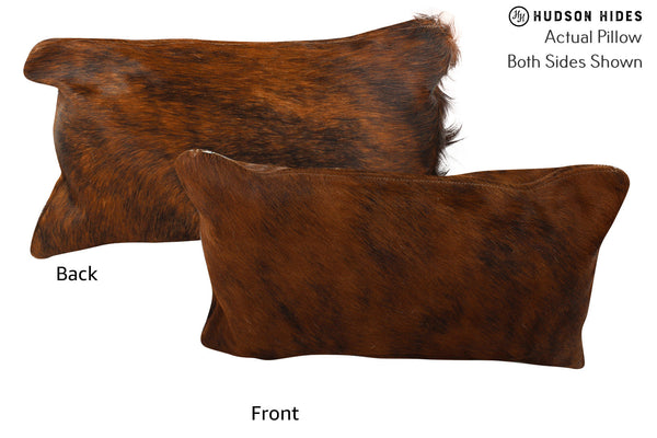 Medium Brindle Cowhide Pillow #73426
