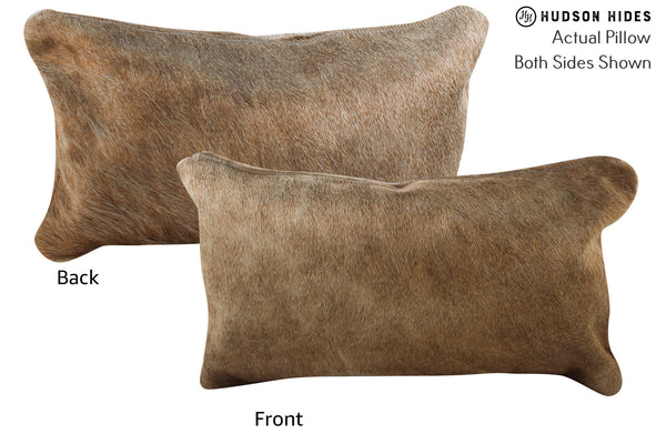 Taupe Cowhide Pillow #73436