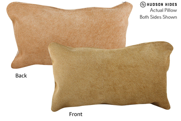 Beige Cowhide Pillow #73457