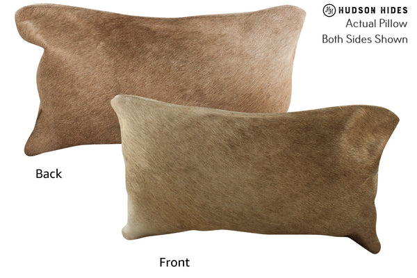 Taupe Cowhide Pillow #73469