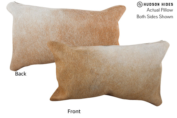 Beige Cowhide Pillow #73479
