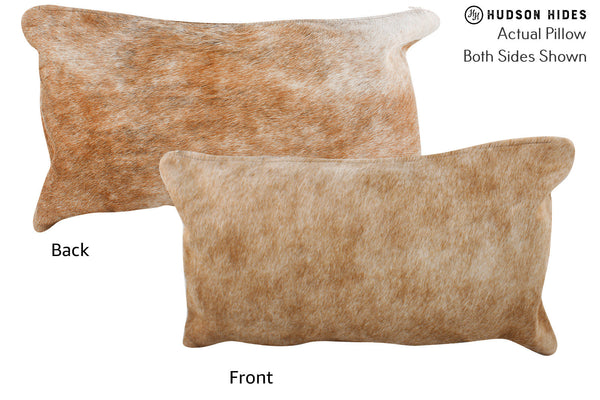 Beige Cowhide Pillow #73524