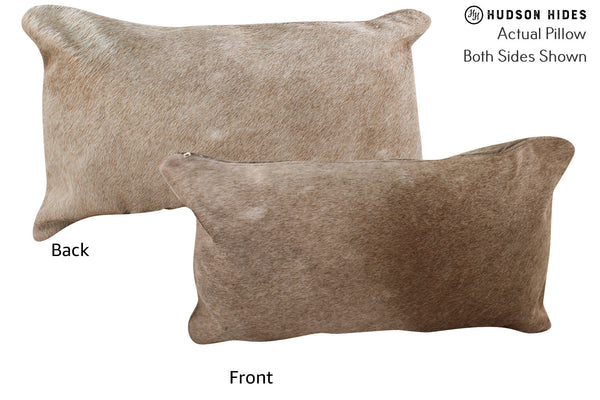 Taupe Cowhide Pillow #73551