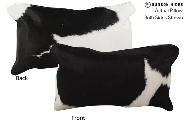 Black and White Cowhide Pillow #73589