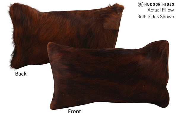 Dark Brindle Cowhide Pillow #73594