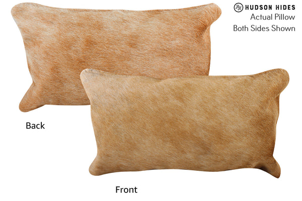 Beige Cowhide Pillow #73604