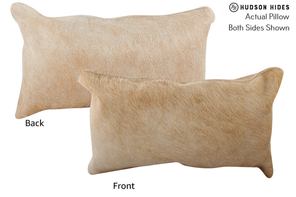 Beige Cowhide Pillow #73712