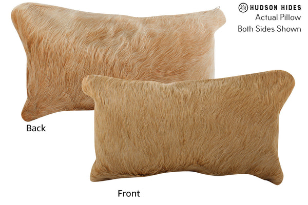 Beige Cowhide Pillow #73731