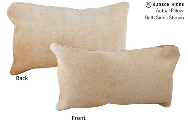Beige Cowhide Pillow #73739