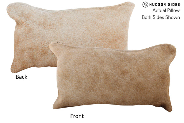 Beige Cowhide Pillow #73803