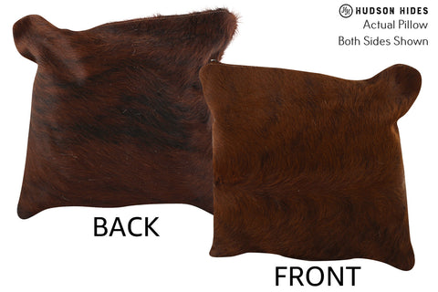 Medium Brindle Cowhide Pillow #73930