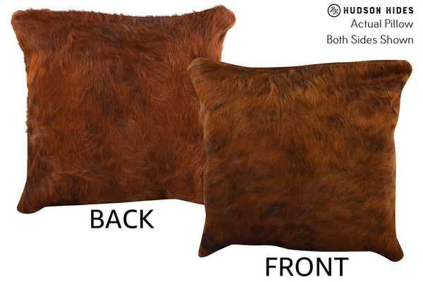 Medium Brindle Cowhide Pillow #74036
