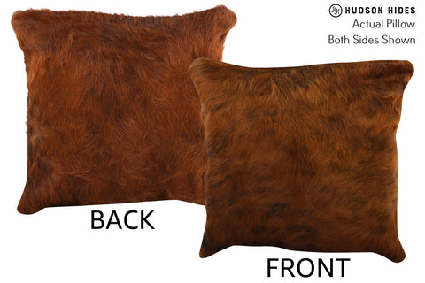 Medium Brindle Cowhide Pillow #74036