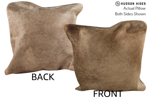 Taupe Cowhide Pillow #74081
