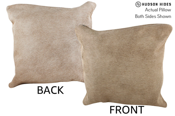 Taupe Cowhide Pillow #74085