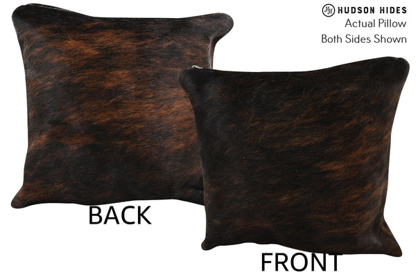 Dark Brindle Cowhide Pillow #74110