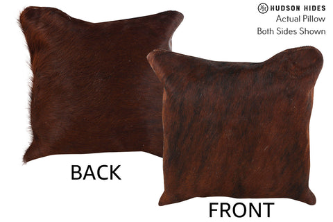Medium Brindle Cowhide Pillow #74176