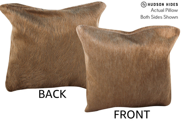 Taupe Cowhide Pillow #74386