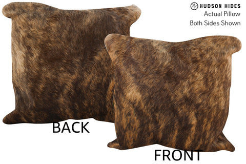 Medium Brindle Cowhide Pillow #74406