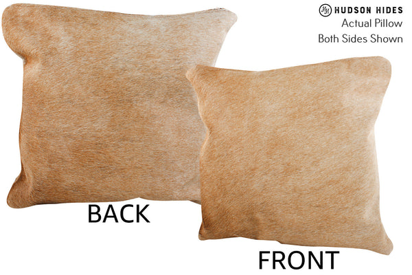 Beige Cowhide Pillow #74429