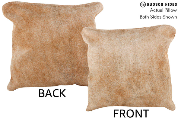 Beige Cowhide Pillow #74700