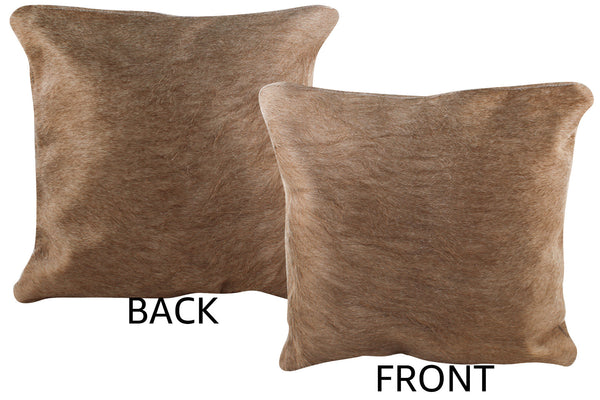 Taupe Cowhide Pillow #74734