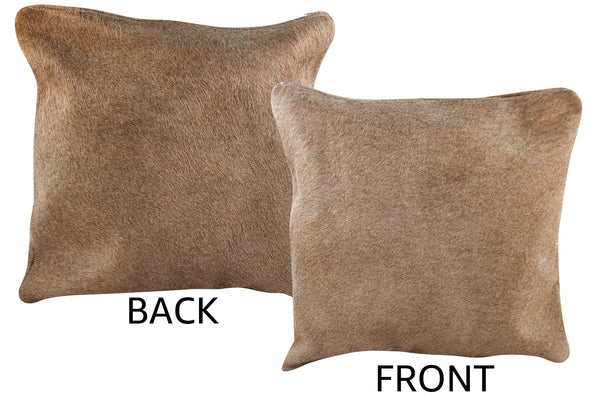 Taupe Cowhide Pillow #74761