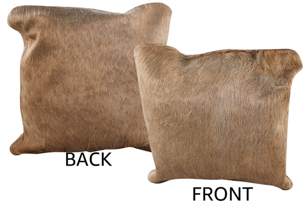 Taupe Cowhide Pillow #74766
