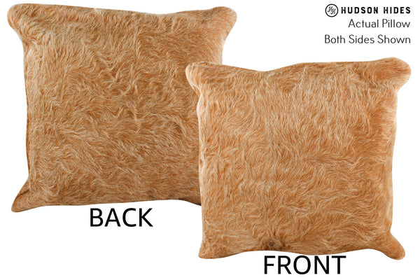 Beige Cowhide Pillow #74914