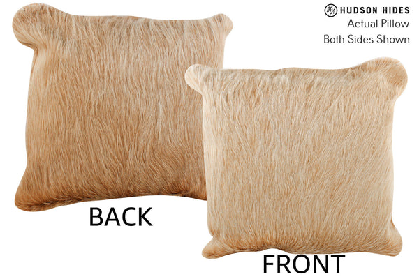 Beige Cowhide Pillow #75042