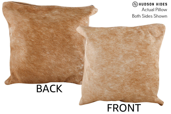 Beige Cowhide Pillow #75049